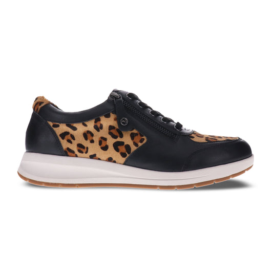 Revere Boston Zip Sneaker - Leopard 7W