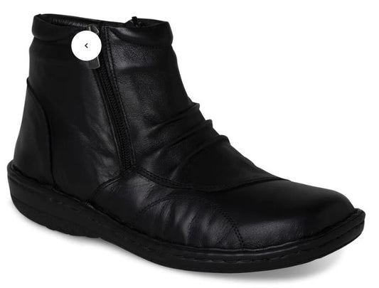 Planet Break Ankle Boots - Black