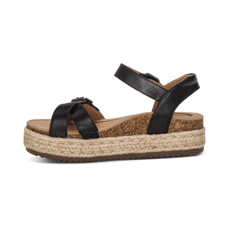 Aetrex Paula Platform Sandal