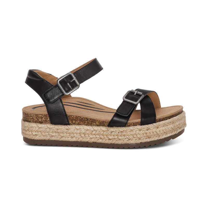 Aetrex Paula Platform Sandal