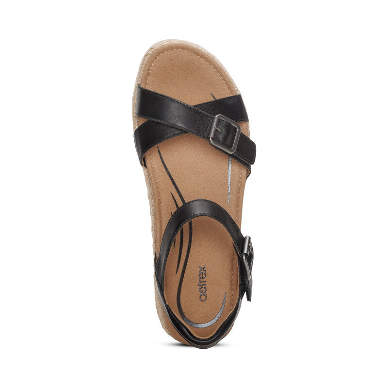 Aetrex Paula Platform Sandal