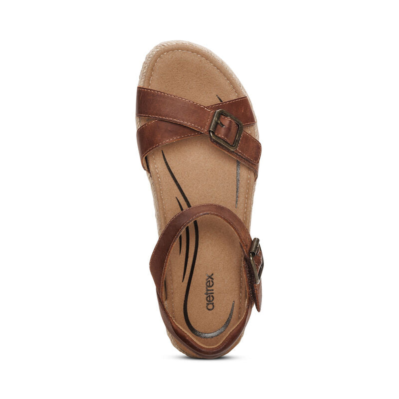 Aetrex Paula Platform Sandal