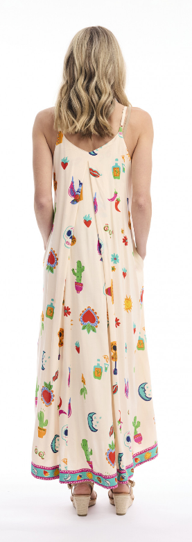 Orientique Citadelle Dress Strappy Midi