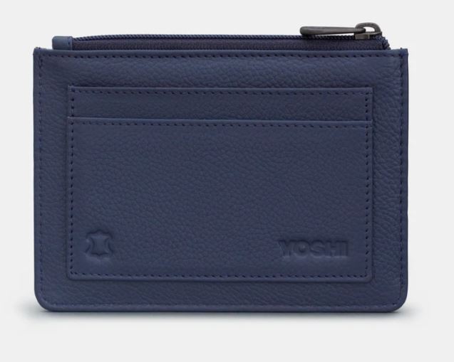 Yoshi Cook Bookworm Zip Coin Purse Navy