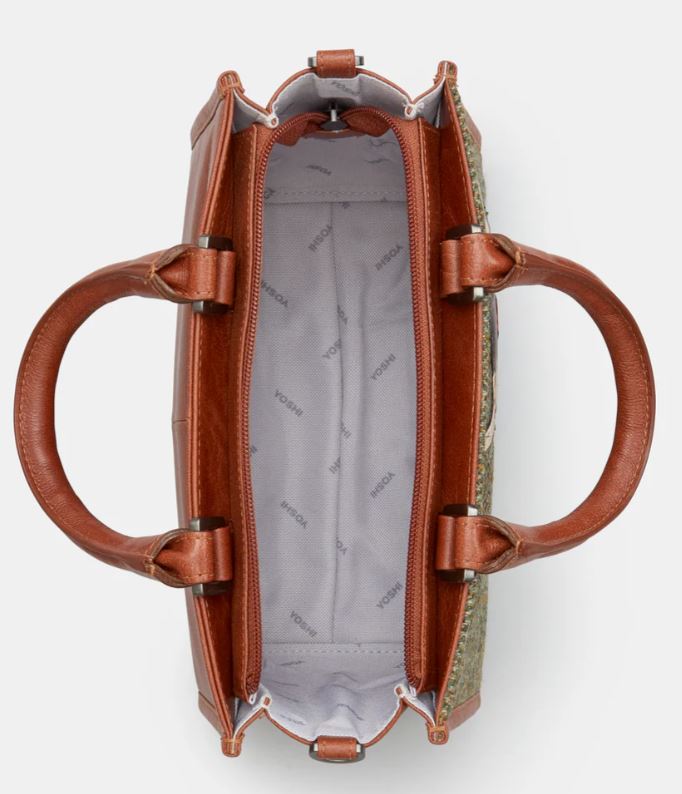 Yoshi Leather and Harris Tweed Highland Cow Grab Bag