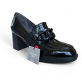 Tamaris Block Heel Patent Leather Loafer