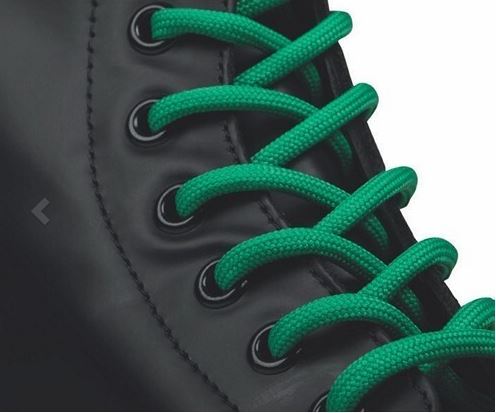 Dr Marten Shoe laces Green