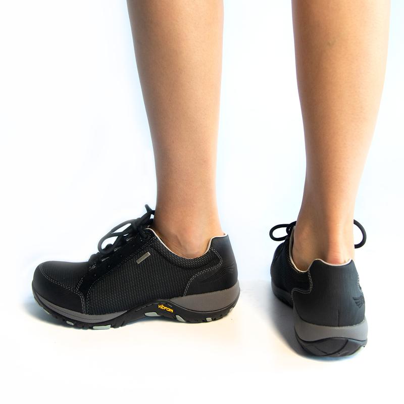 Dansko Peggy Black Walking Shoes 