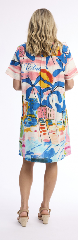 Orientique Dress Collar Boxy
