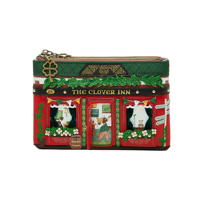 Vendula London The Clover Inn Double Zipper Coin Purse