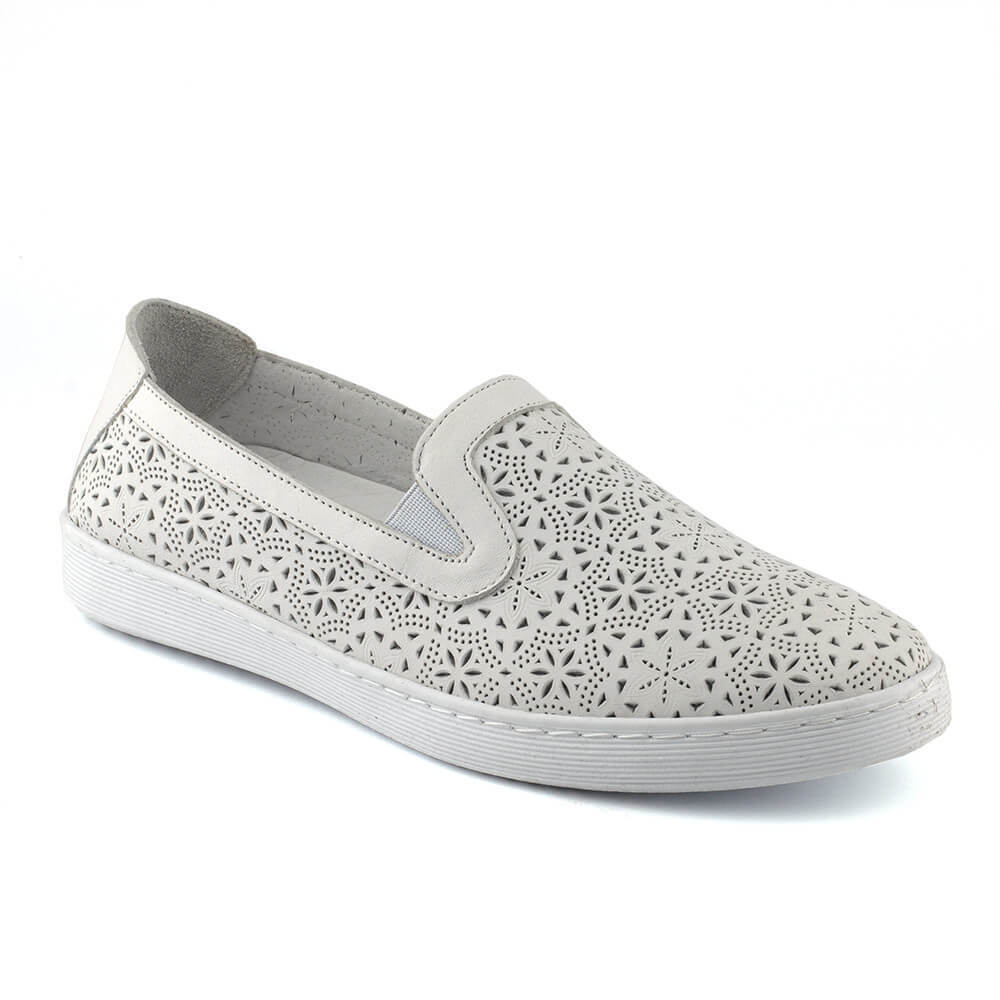 Cabello EG19 Slip-on White