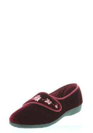 Panda Elsabet III Burgundy Slipper