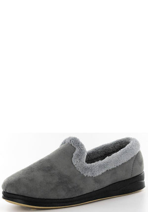 Panda Emille Slipper Charcoal Grey