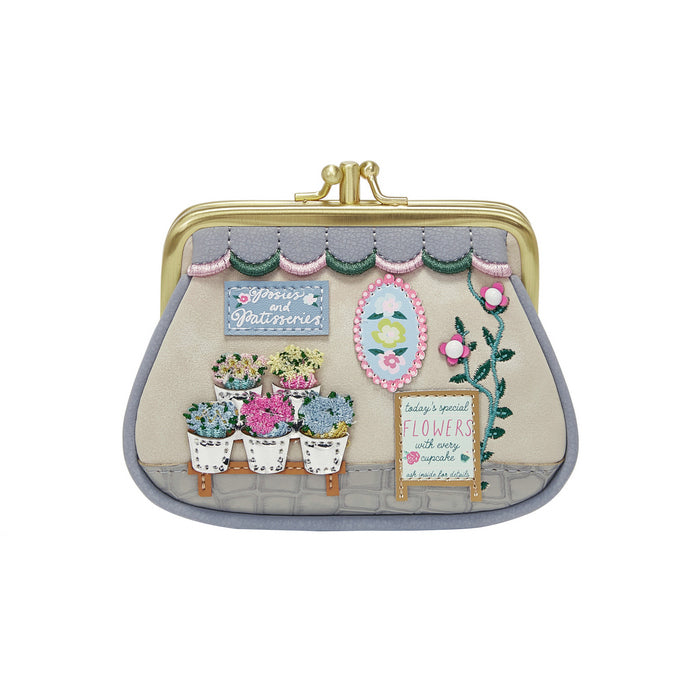 Vendula London Posies and Patisseries Clipper Coin Purse