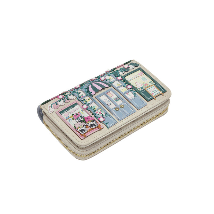 Vendula London Posies and Patisseries Medium Ziparound Wallet