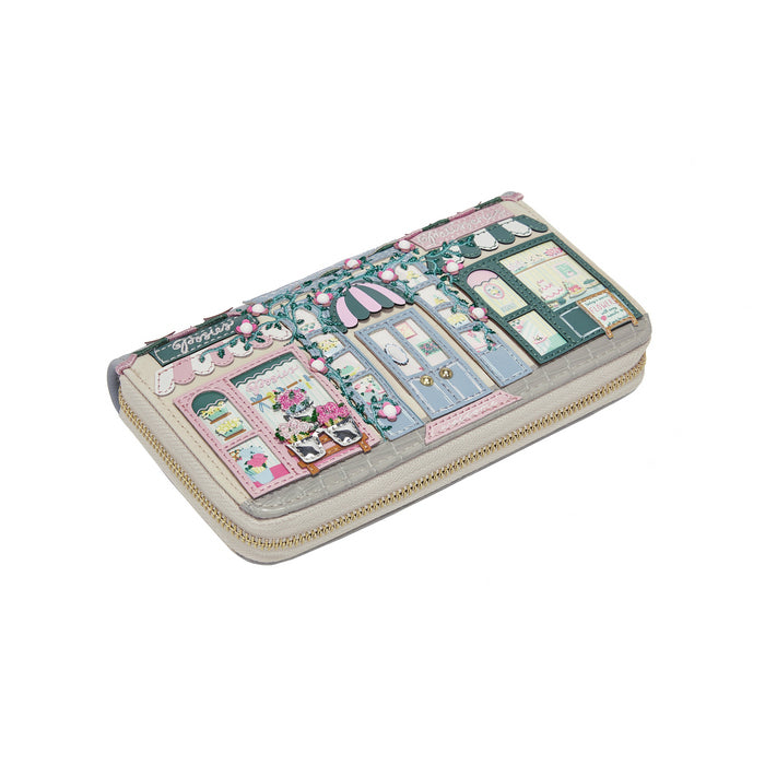 Vendula London Posies and Patisseries Large Ziparound Wallet