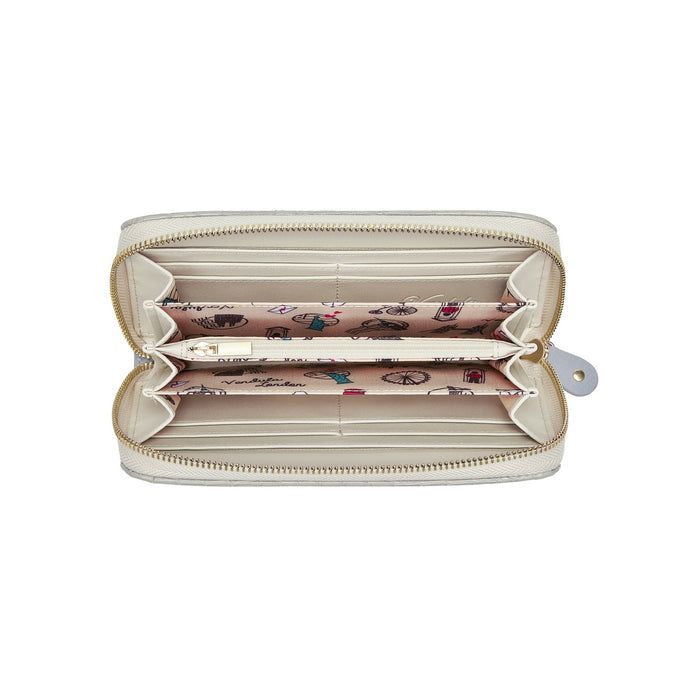 Vendula London Posies and Patisseries Large Ziparound Wallet