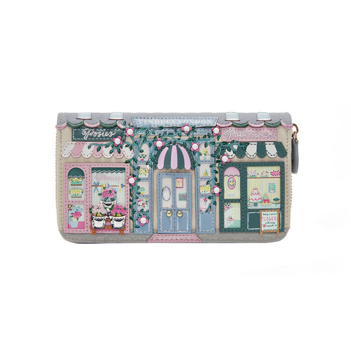 Vendula London Posies and Patisseries Large Ziparound Wallet