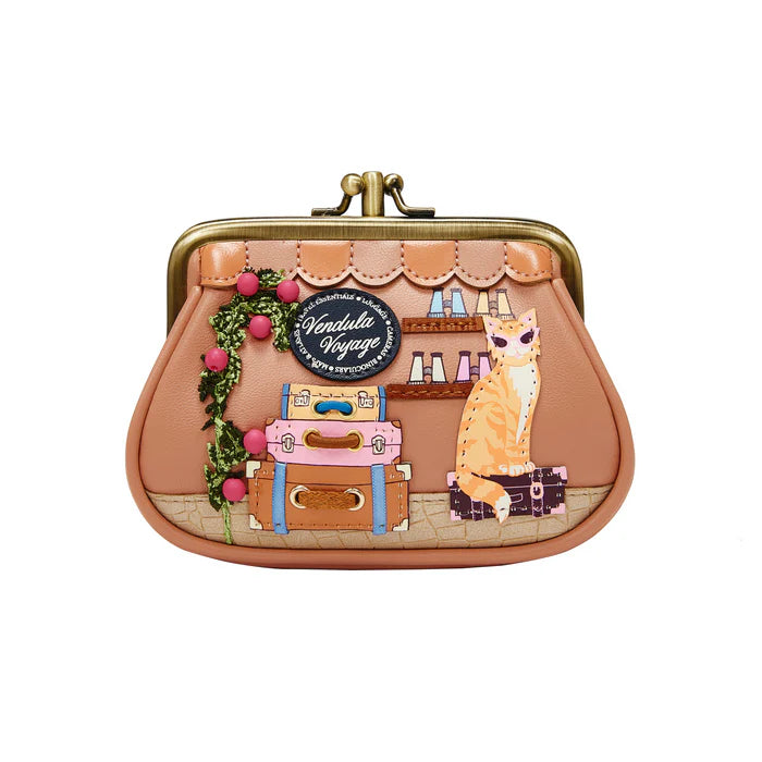 Vendula London Vendula Voyage Travel Shop Clipper Coin Purse