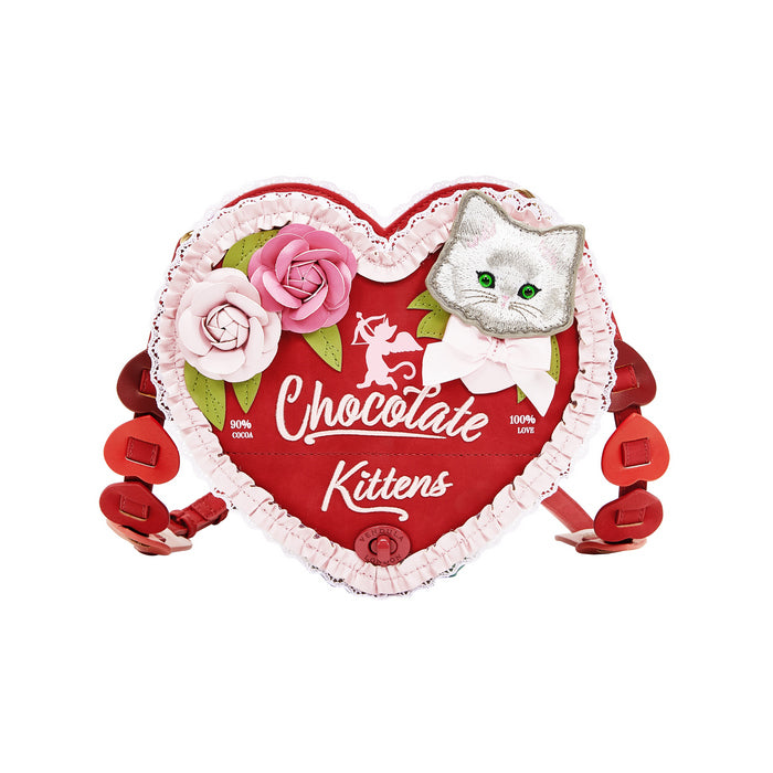Vendula London The Chocolate Box Heart Chocolate Box Bag