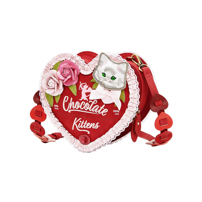Vendula London The Chocolate Box Heart Chocolate Box Bag