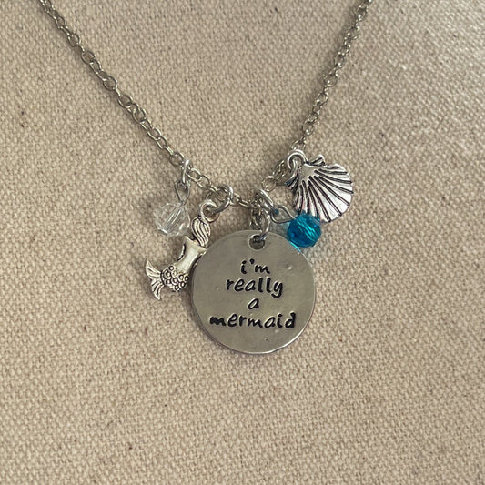 I'm Really a Mermaid Necklace