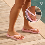 Archies Arch Support Thongs Crystal