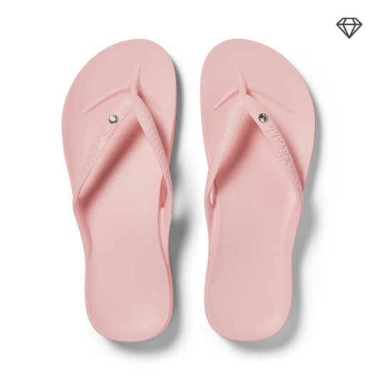 Archies Arch Support Thongs Crystal