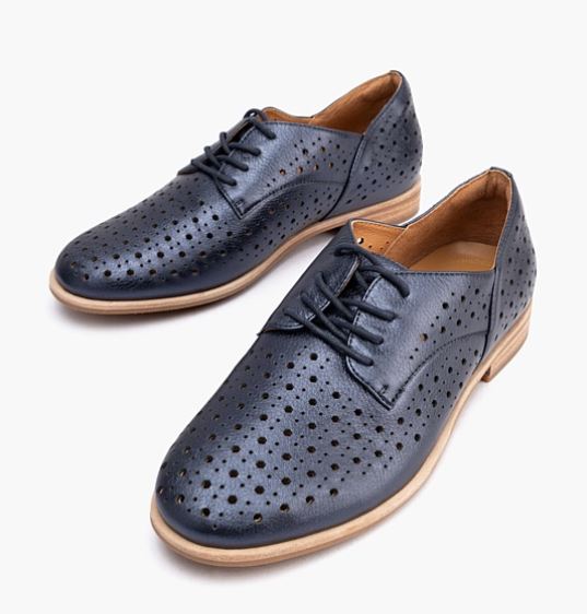 Silver Lining Golden Perf Shoe