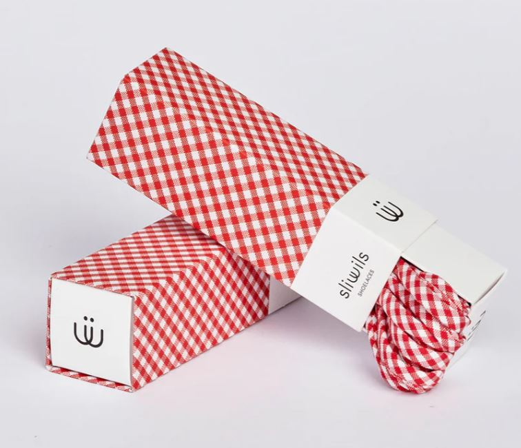 Sliwils Shoelace Goodman Vichy Checkered 120cm
