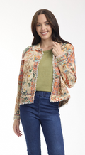 Orientique Gordes Jacket Fringe Main Print