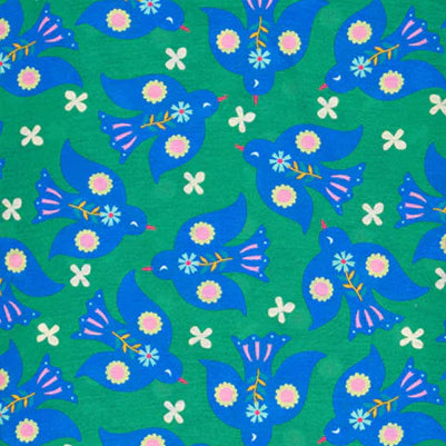 Happywrap Fiesta Birds Fabric Swatch