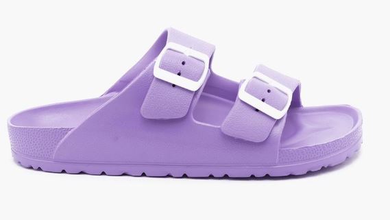 Silver Lining Hawaii EVA Slide Purple