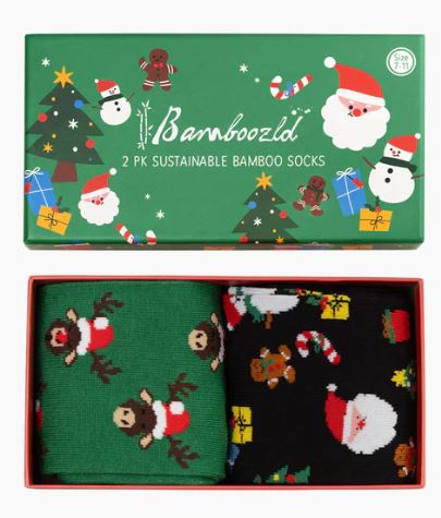 Bamboozld Mens Holly Jolly Gift Box 2pk 