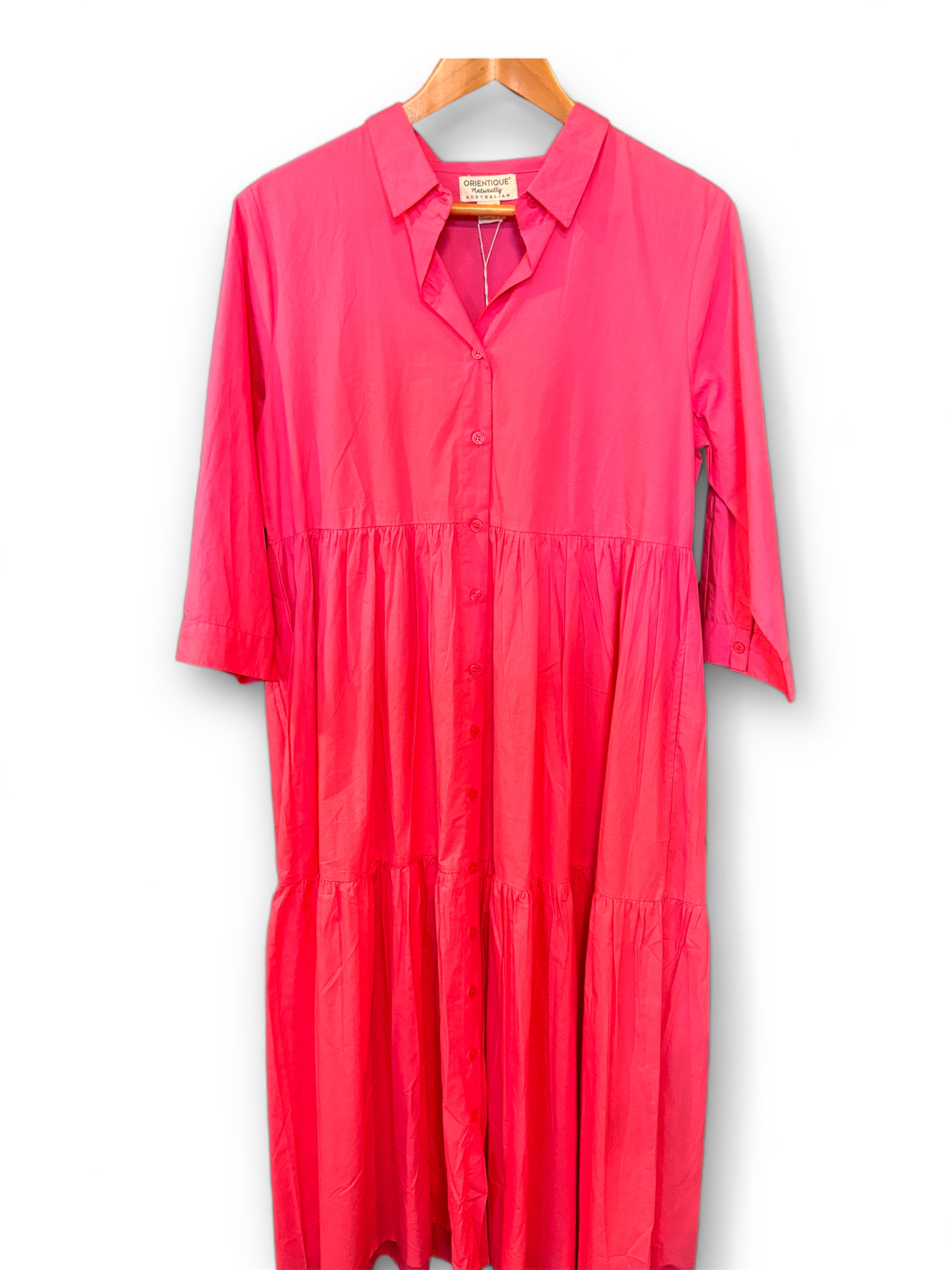 Orientique Essentials Layered Dress 3/4 sleeve