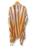 Palme Pin Stipe Kimono