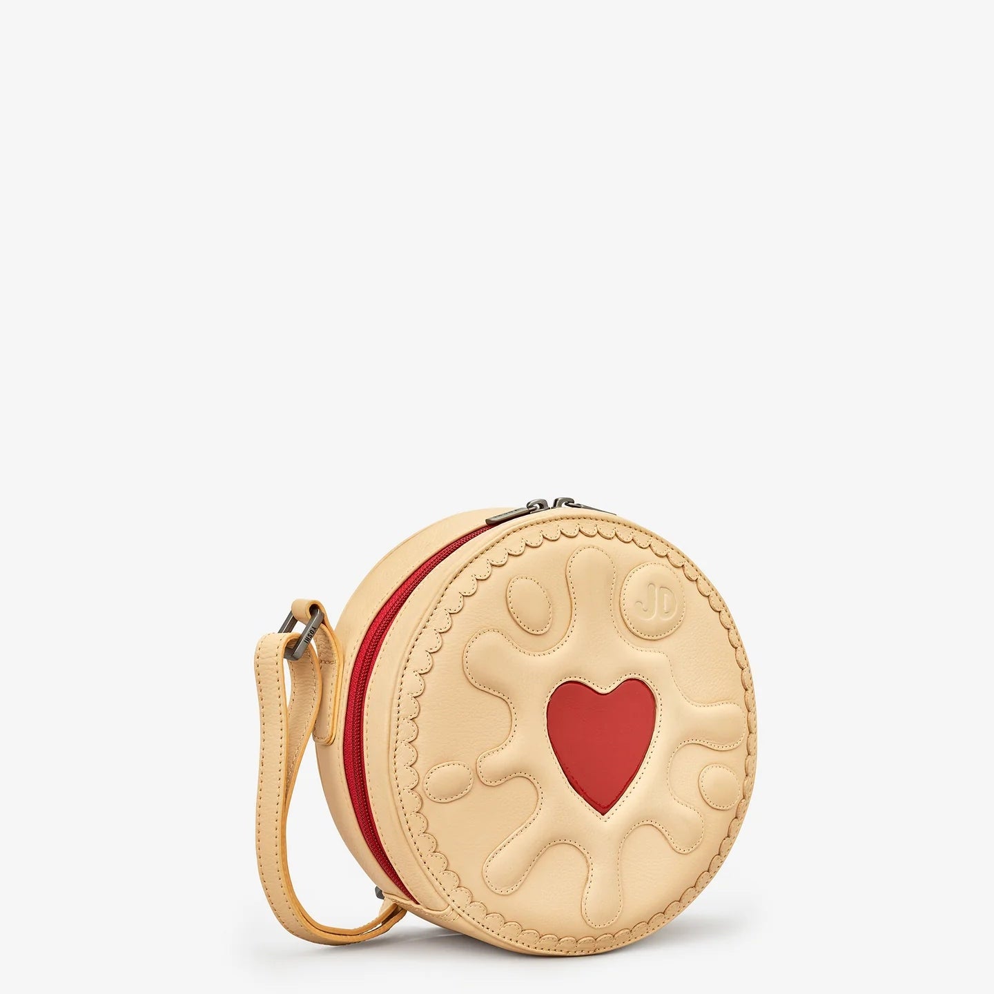 Yoshi Jammie Dodger Biscuit Cream Cross Body Bag