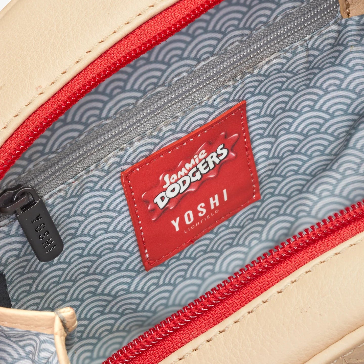 Yoshi Jammie Dodger Biscuit Cream Cross Body Bag