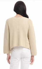 Orientique Knit Tie Shrug