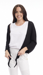 Orientique Knit Tie Shrug