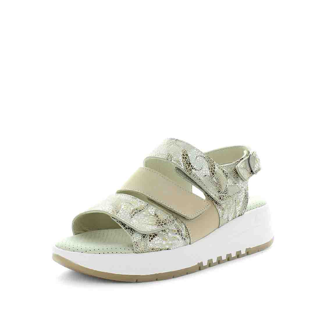 Kiarflex Krista Sandal Beige Floral