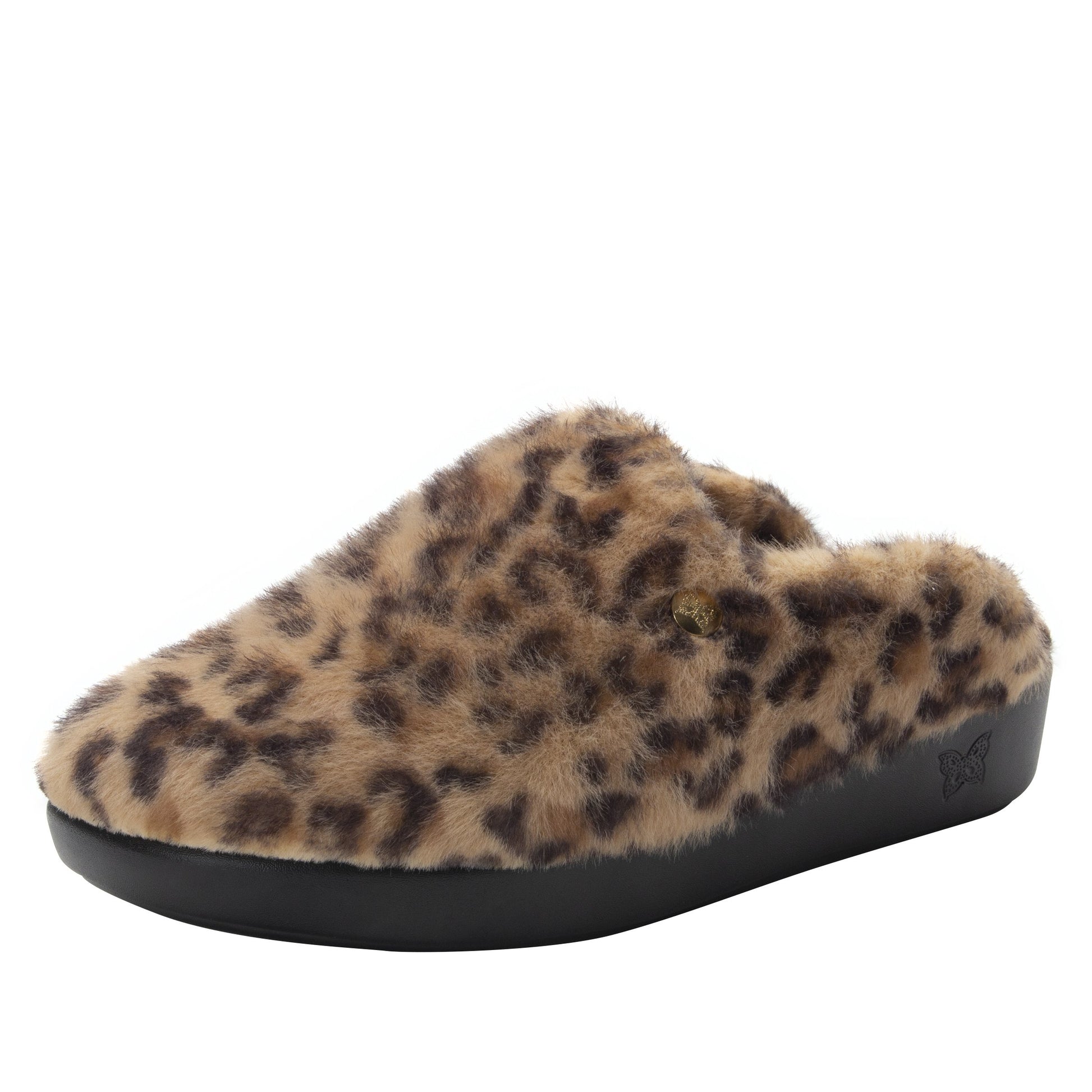 Alegria Leisurelee Slippers Leopard