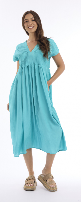 Orientique Lux Dress Pleated
