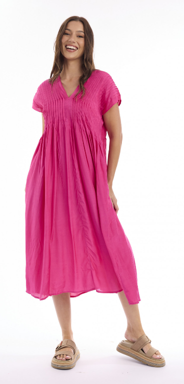 Orientique Lux Dress Pleated