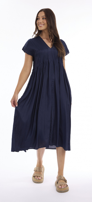 Orientique Lux Dress Pleated