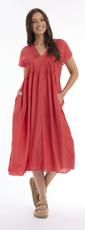 Orientique Lux Dress Pleated
