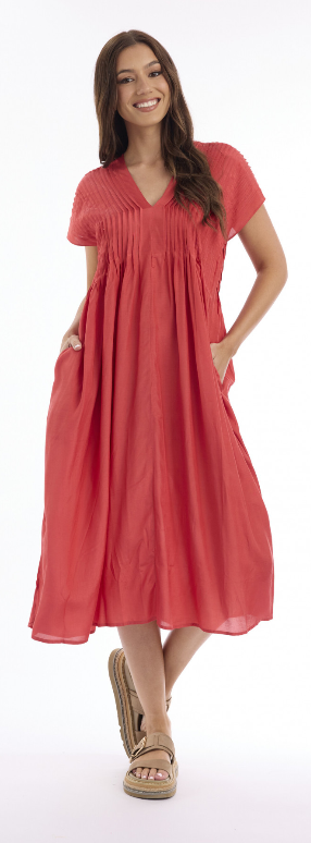 Orientique Lux Dress Pleated