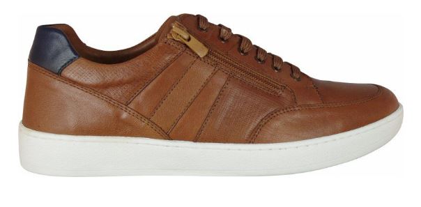 Cabello Mens Finn Sneaker Tan