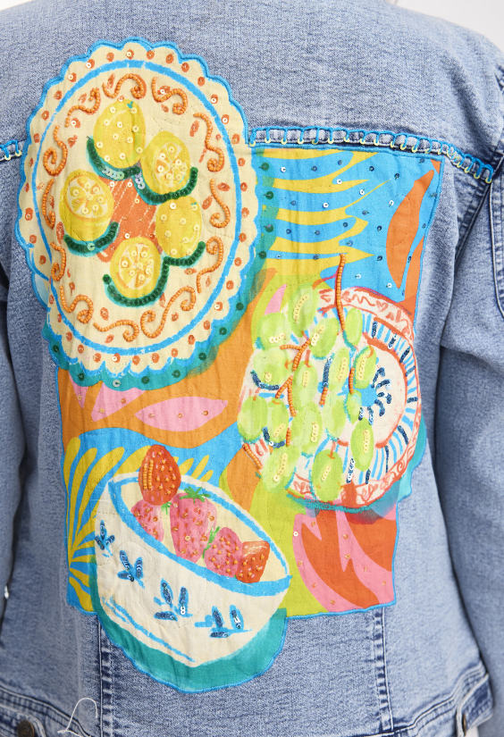 Orientique Mougins Jacket Denim Patch