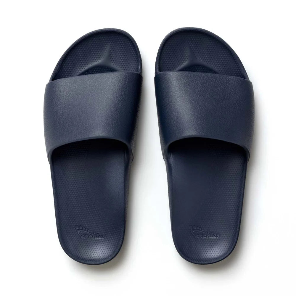 Archies Arch Support Slides Navy